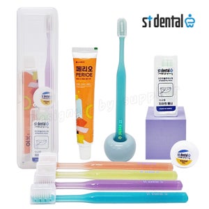 M케이스 엠보싱 페리오 st덴탈 치실 치간 칫솔치약 구강용품 여행용세트 판촉물 제작 전문~생활용품~칫솔/덴탈용품