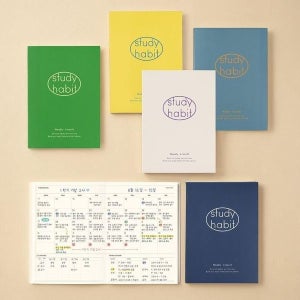[다옴] A5 의클리 계획표 플래너 스터디 체크리스트 루틴 해빗_WFL04QK