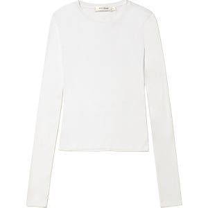 아야 뮤즈 퓨어 화이트 보트넥 롱슬리브 AMBR2514