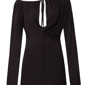 아야 뮤즈 초콜릿 솔라 미니 드레스 AMFW2516