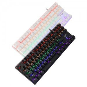 지클릭커 슈퍼히어로 GK-510X 87 기계식 화이트 (청축)