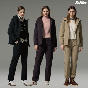 펠틱스 25FW 여성 패딩 보아퍼 기모 셋업 2종