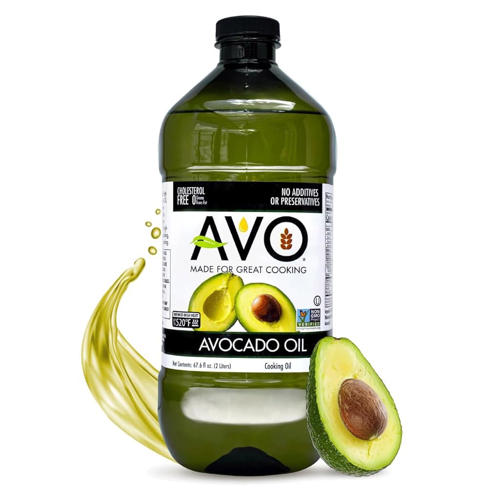 AVO 100% Avocado Oil 67.6oz - 에이브이오 100% <b>아보</b>카도 오일  1개