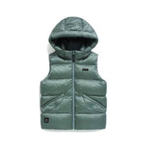 내셔널지오그래픽 키즈 키즈 K234UDV210 어드벤처 덕 다운 베스트 MINTGREEN