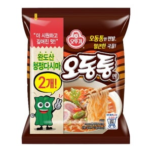 오뚜기 오동통면 5봉 멀티