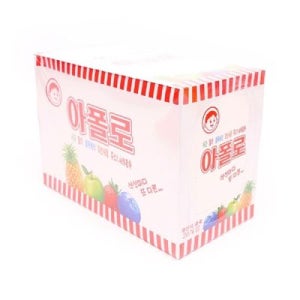 아폴로 36g(1타 20개입) 27.10.05 막대사탕 사탕 스틱사탕 막대캔디 스틱캔디 캔