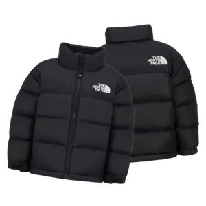 [매장판] 노스페이스 키즈 눕시 1996 다운 패딩 자켓 블랙 NJ1DR67T