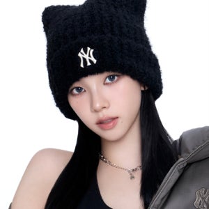 [엠엘비] 플러시 미야옹 비니 NY (Black) 3ABNB1156-50BKS