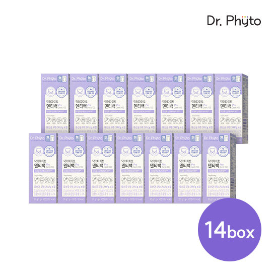 닥터파이토 덴티백 PRO 구강유산균 M18 14박스 TV상품