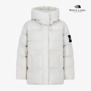 노스페이스 화이트라벨 여성 노벨티 눕시 미드 자켓 RDS 크림 베이지 NJ1DR88K