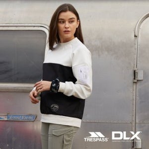 [트레스패스]DLX 슬로우라이프 여성 티셔츠 화이트