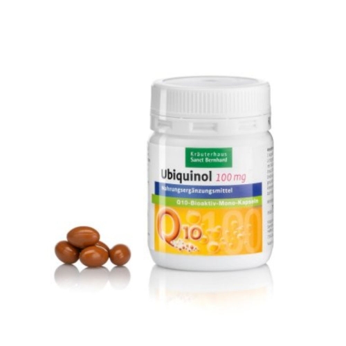 쌍트베른하르트 독일 쌍트베른하르트 <b>유비퀴놀 100mg</b> Q10 <b>바이오액티브</b> 75캡슐 독일직배송