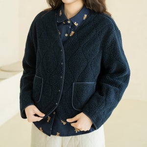 [내추럴포엠]뽀글이노카라자켓-JK2511021-