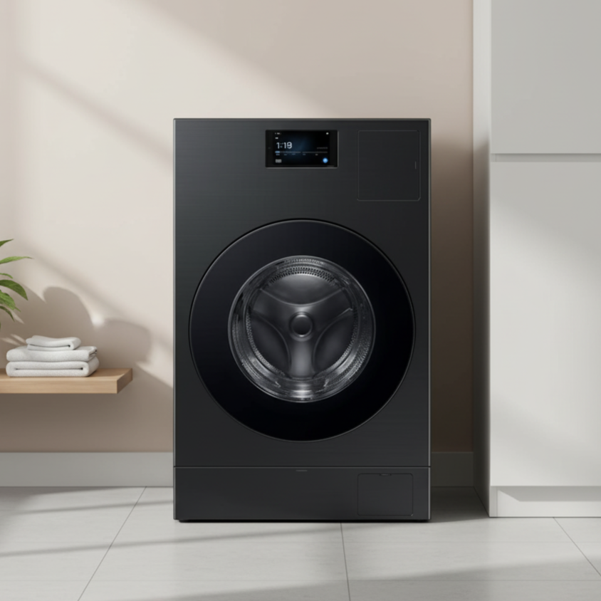 삼성 1등급 무료설치 비스포크 세탁건조기 AI 콤보 올인원 25kg+18kg 블랙캐비어 WD90F25CHB 실사용 후기 — 장단점·가격·구매 가이드
