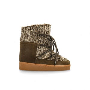 이자벨마랑 나울라 웨지 스노우 부츠 브론즈 1793965 우먼 이자벨 Keilabsatz Snowboots Nowla BO0222FA C4O01S BRONZE 147347876