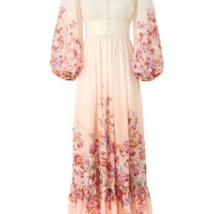 [짐머만] (WOMAN) 26SS V-NECK LONG DRESS 6875DRS261_IVF