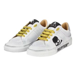 필립플레인 레트로킥즈 화이트 로우탑 스니커즈 Lo Top Turnschuhe Retrokickz weiss A0866142 148759662