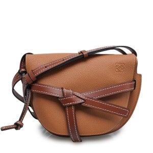 로에베 [로에베] [중고명품] 카멜 게이트 스몰 크로스백