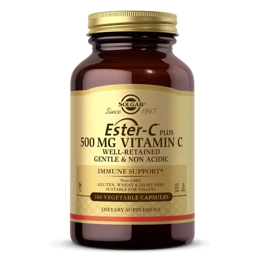 솔가 <b>에스터</b> <b>C 플러스 500mg 비타민 C</b> 100캡슐 1개 [<b>해외</b>]