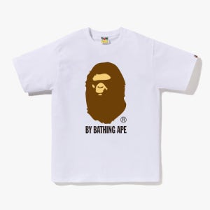 [베이프] BY BATHING APE 티셔츠(M) WHITE 001TEL301002MWHT