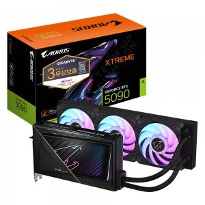 GIGABYTE AORUS 지포스 RTX 5090 XTREME 워터포스 D7 32GB 피씨디렉트