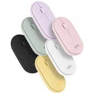 지클릭커 OFFICEPRO 움직이는 마카롱 무선 블루투스 (그린)