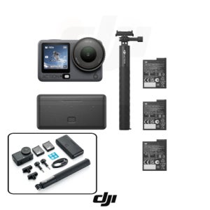 DJI 오즈모 액션6 Osmo Action 6 어드밴처 콤보 액션캠 카메라 (배터리 3개)