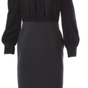 [롯데백화점] 모조에스핀 홀터넥 벨벳 배색 원피스 J251MSE903 LE1220618935