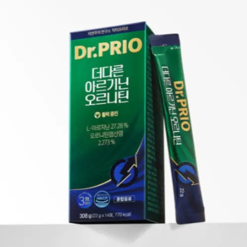 닥터프리오 <b>더다른 아르기닌 오르니틴</b> 베리맛 14포 BNS