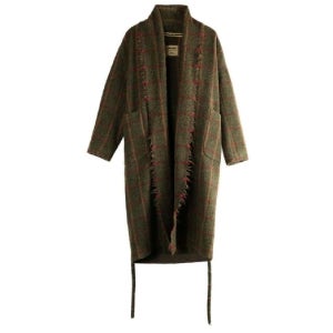 우마왕 우마 왕 프레이드 엣지 체크 코트 UP8006 UW472 TP948068346