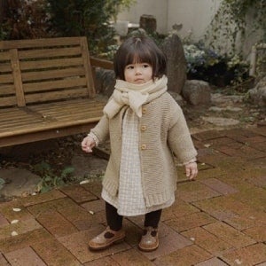 BE B앙두코트(가디건), 북유럽 아기옷 베이비옷 신생아 돌아기 백일 100일 6개월아기옷