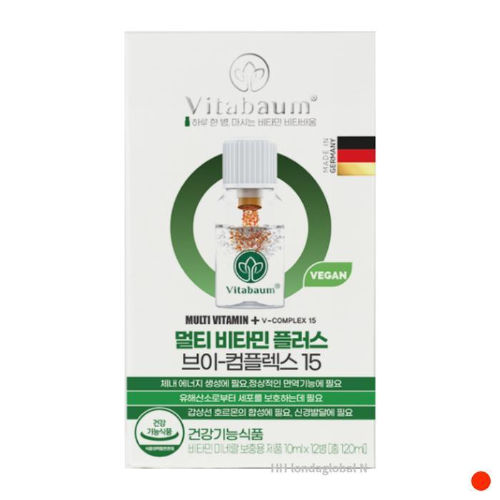 <b>비타바움</b> 마시는 멀티비타민 플러스 <b>미네랄</b> 액상 12병