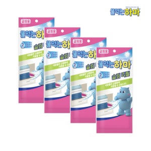 물먹는 하마 슬림 제습제 리필 x4개 서랍용 제습제 제습제 신발장제습제