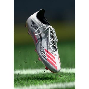아디다스 퍼포먼스 F50 메시 엘리트 단단한 지면 축구화 화이트 선명한 빨강 실버 메탈 AD542A5IM A11 6846548 146734293