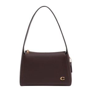 코치 로라 지퍼 가죽 숄더백 CCC45B4MPL B4MPL