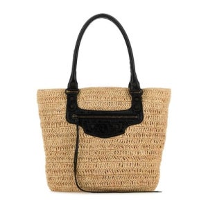 발렌시아가 라피아 스몰 르 시티 토트백 8288882ABRY 9260