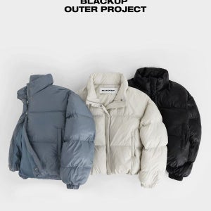 내일도착 하프/숏패딩 [2천장판매] [MADE] 네프 샤이닝 크롭패딩