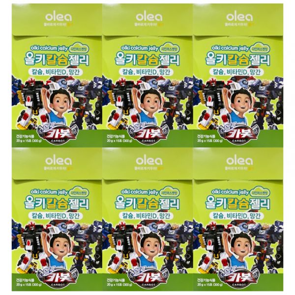 올레아 <b>아주약품</b> 올키 <b>칼슘</b> 젤리 샤인머스켓맛