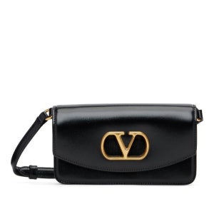 발렌티노 블랙 스몰 베인 숄더백 252807F048029