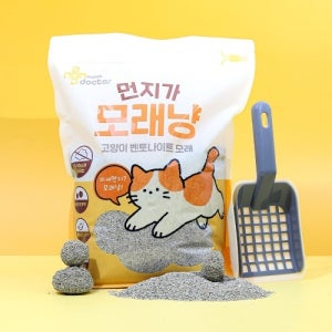[마이펫닥터] CAT 먼지가 모래냥 벤토나이트 모래 6kg