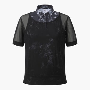 아크먼트(ACMT) 여성 매쉬 커버업 반팔 티셔츠 (DQ22WFTS43)