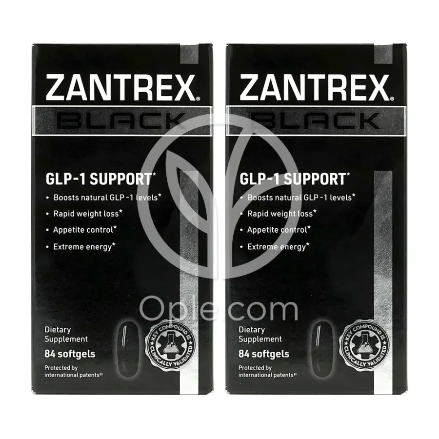 2개 잔트렉스 블랙 84 소프트젤 미국 <b>식욕억제</b> 다이어트 보조제 Zoller Laboratories