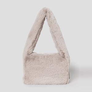 [에잇세컨즈] [에잇세컨즈] 퍼 숄더백  베이지 (195XD3WYDA)