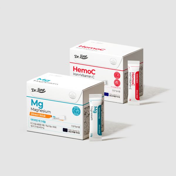 <b>마그네슘</b>+철분SET 닥터라인 <b>마그네슘</b> 다이렉트+헤모씨 다이렉트