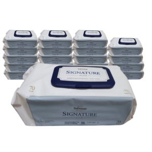 베베숲 시그니처 블루 캡형 70매 20팩