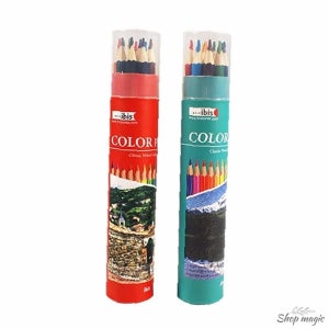 PICK 연필색연필 12색 세트 1박스 144개입 문구선물 미술용색연필 색연필세트