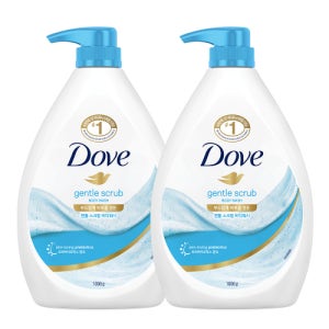 [도브] 바디워시 젠틀스크럽 1L 2개 3376834