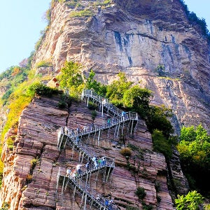 중국 낙양 패키지여행 정주 태항산 5일 운봉화랑 대협곡 용문석굴 소림사 원윤온천욕