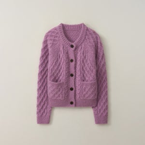 디안 키드모헤어 케이블 가디건_Diane Cardigan _4colors