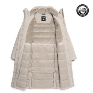 내셔널지오그래픽 N254WDW350 여성 어반 노사시 코트형 구스 롱다운